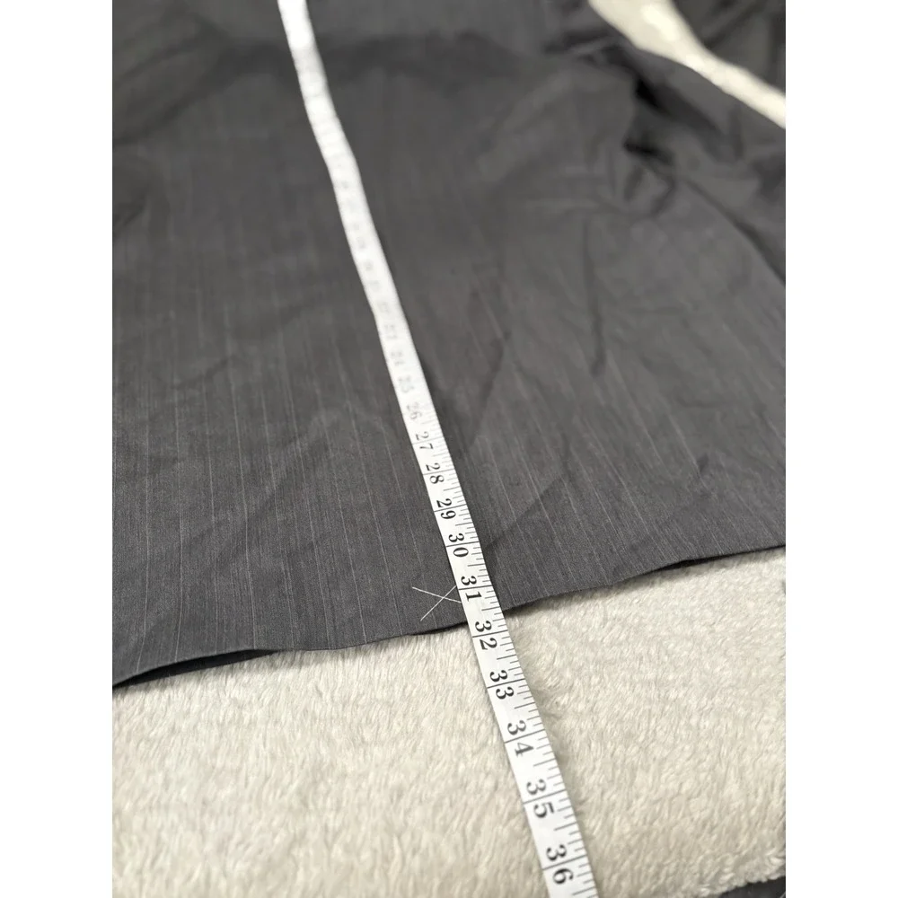 New Lauren Ralph Lauren Men's Gray Wool Striped Blazer Size‎ 43R